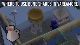 Where to use Bone Shards? | New Prayer Training | OSRS Varlamore