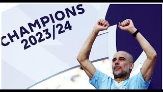 Manchester City make history as win over West Ham secures record fourth title 3-1, the champions.