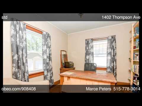 1402 Thompson Ave, Des Moines, IA home video tour