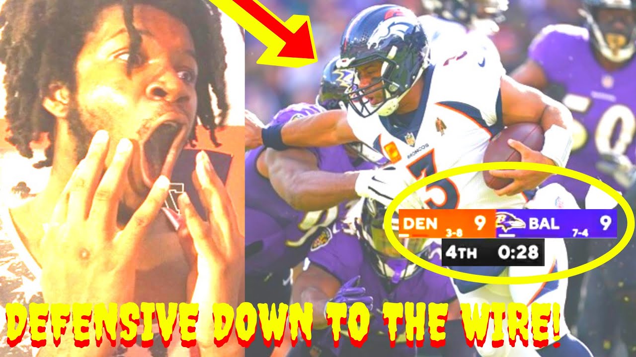 BRONCOS VS RAVENS REACTION 2022 BALTIMORE RAVENS VS DENVER BRONCOS HIGHLIGHTS REACTION 2022