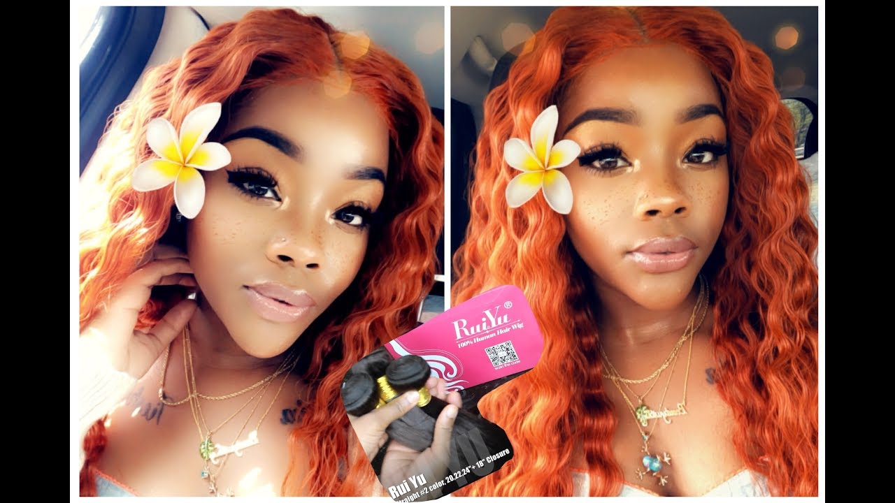 From Black To Spice Ginger Color Ft Rui Yu Hair| BOMBBBB