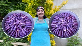 Grandma's Purple Cabbage Dolma Recipe: Discover and Try the Secret Technique!