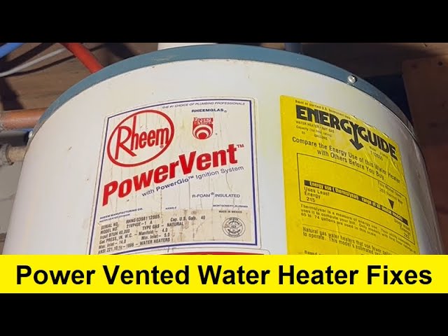 AO Smith GPVL 50 ProMax Power Vent Gas Water Heater Review - YouTube