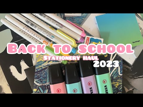 Back to school 2023 / распаковка канцелярии #backtoschool