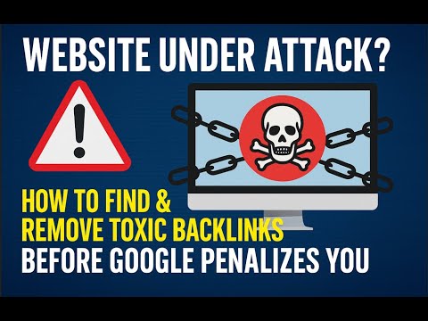 Website Under Attack? How to Find & Remove Toxic Backlinks Before Google Penalizes You