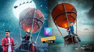 PicsArt creative photo editing | air balloon concept 😎 screenshot 1
