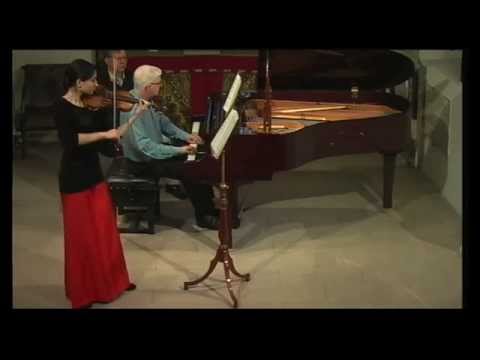 Savitri Grier & Francis Grier play Ravel Violin Sonata