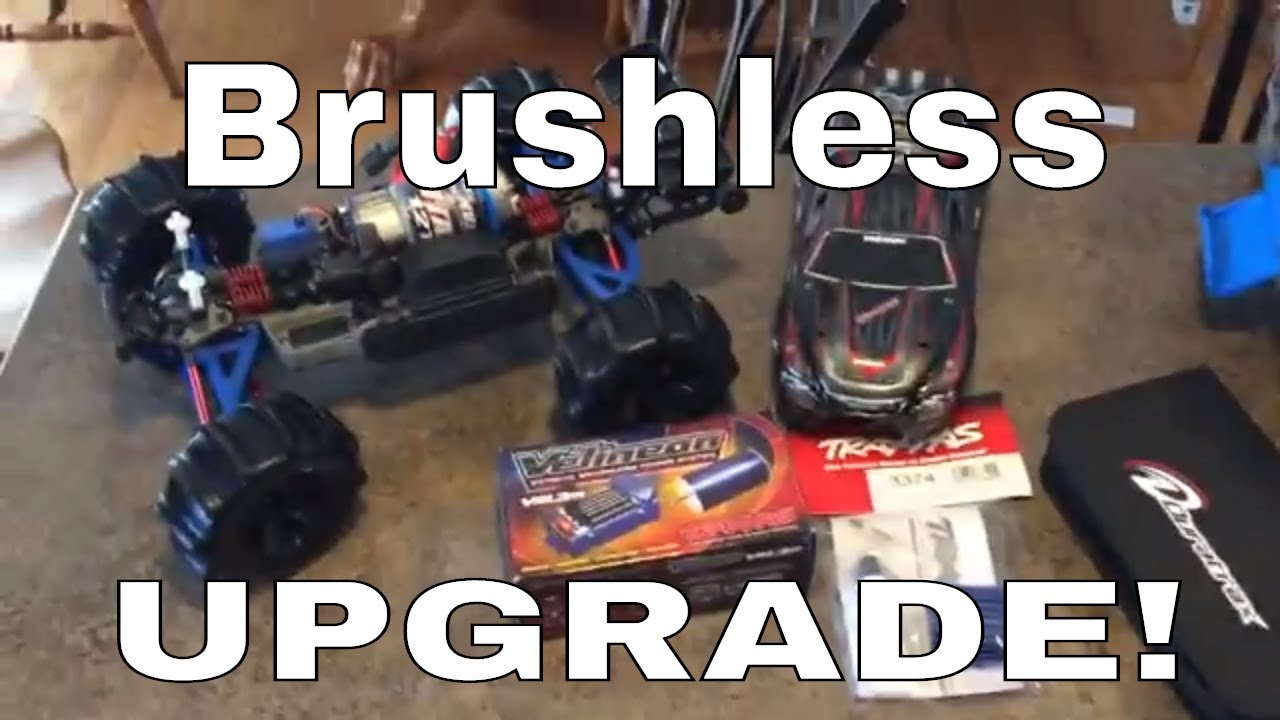 How to add a Brushless Motor to 1/16 Mini E-Revo (Merv) Velineon vxl-3m