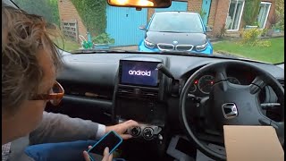 Honda CRV - Replacing the 20 year old stereo with a shiny Android unit!