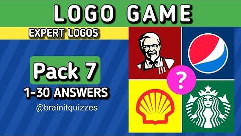 logo game, Expert logos. pack 7 answers. #logogame
