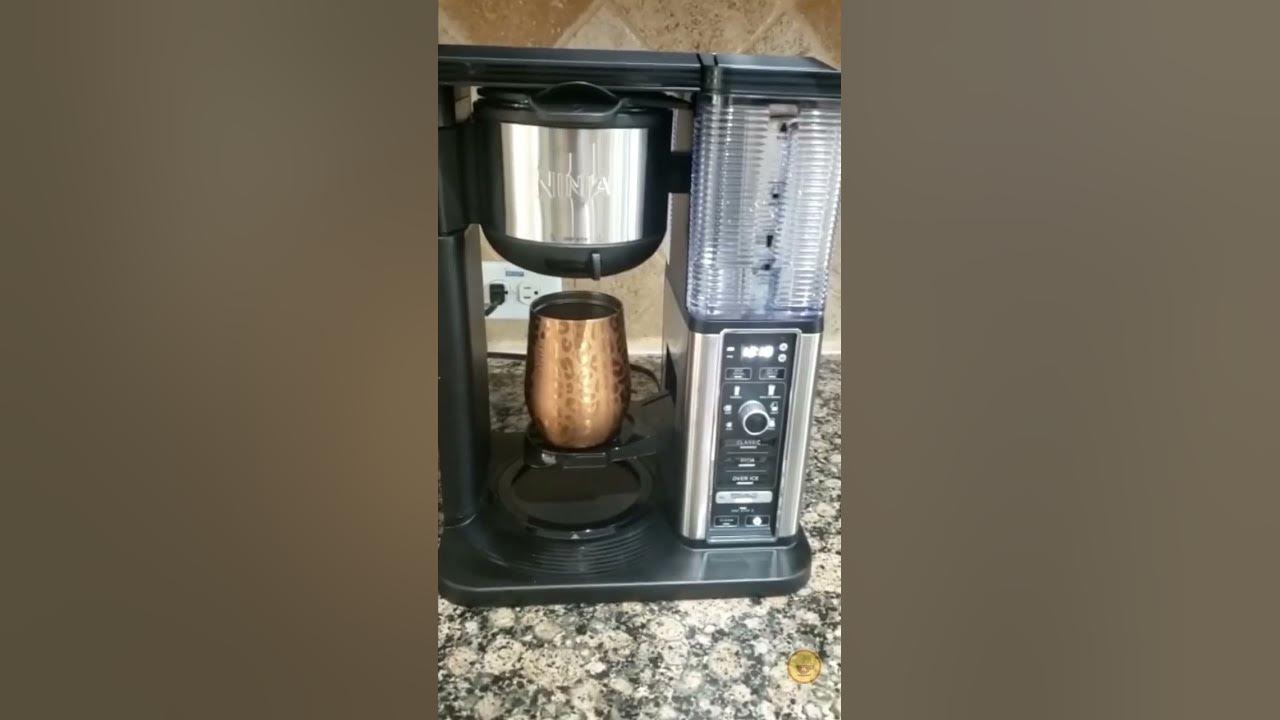 HOW TO MAKE Latte Cappuccino Ninja Hot Cold Coffee Maker CP301 & CM401  Specialty Brew 