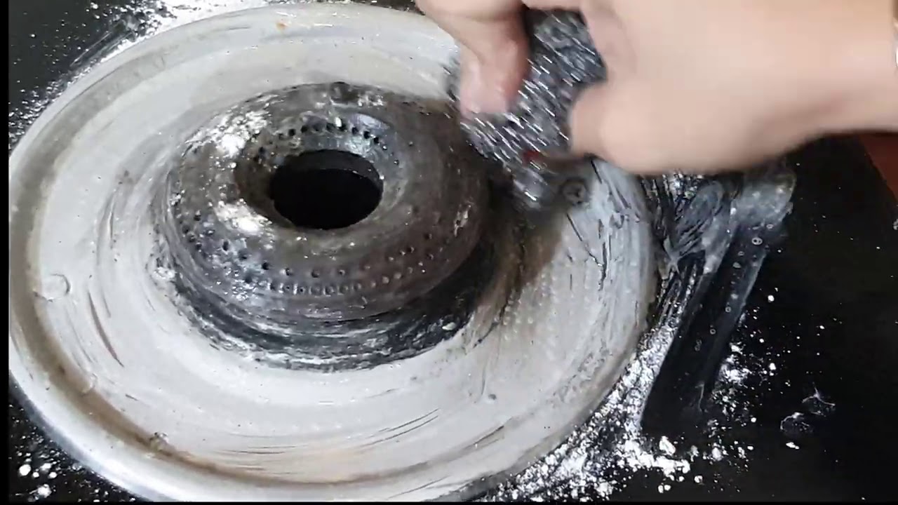 How to clean Gas Stove at home in 30 minutes चूल्हा चमकाएं मिंटो में