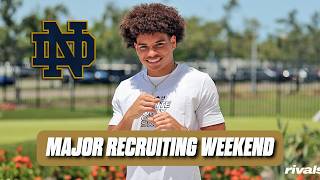 Notre Dame hosting MASSIVE recruiting weekend | Elite WR Julius Jones Jr. on campus | INTEL
