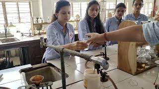 Separation of binary mixture and identification of organic compounds Section A