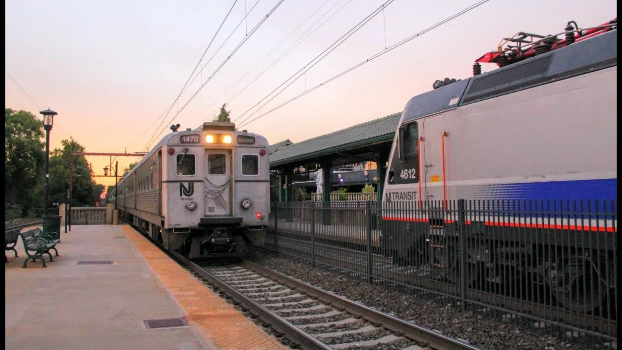NJ Transit Evening Rush Railfanning at South Orange [1080p60] YouTube