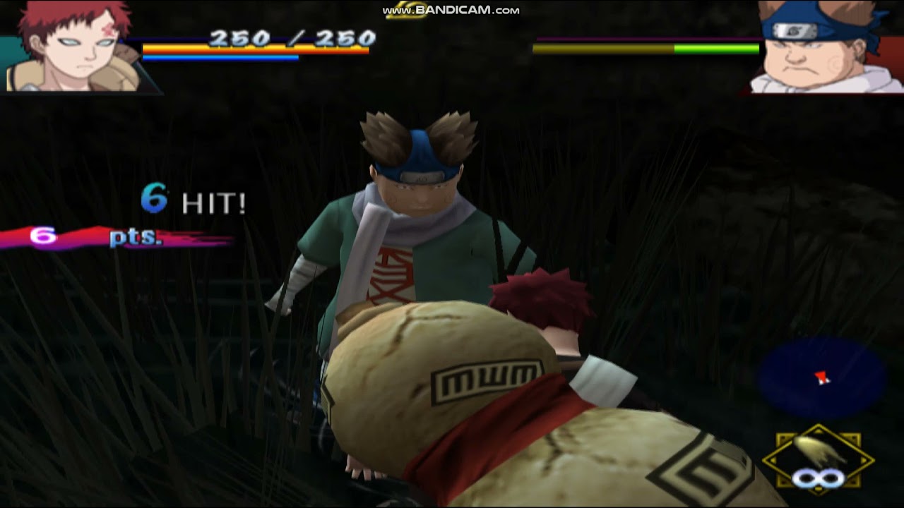 Naruto Uzumaki Chronicles (Boss Battle 2: Choji) (Play as Gaara)