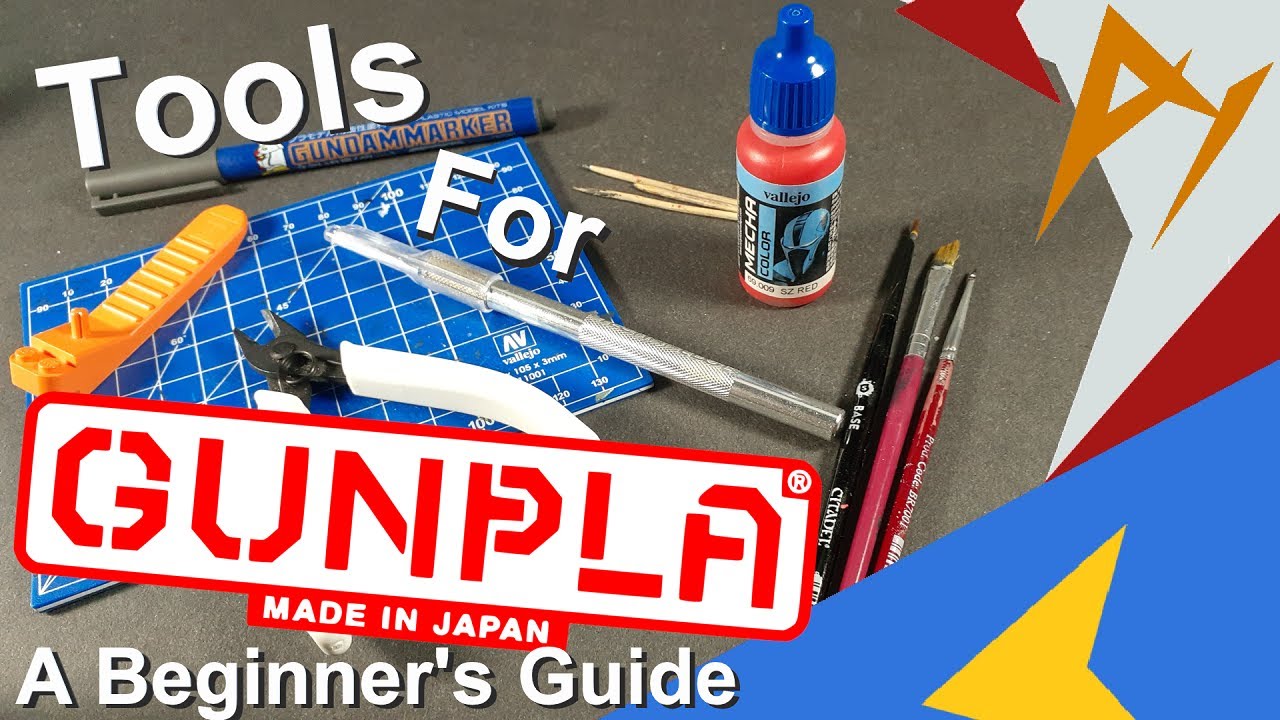 Tools for Gunpla A Beginner's Guide YouTube
