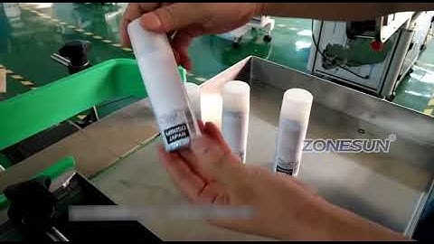 ZONESUN ZS-TB822 Automatic Round Bottle  Vertical Roll Bottle Sticker Labeling Machine