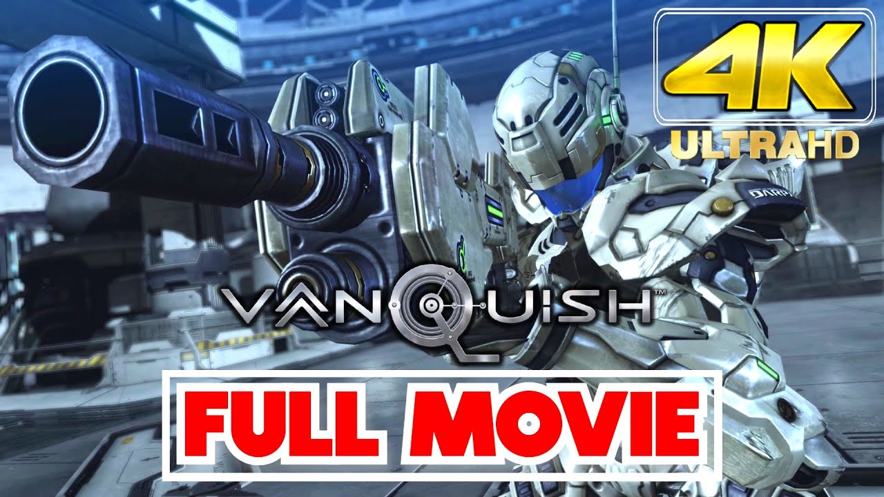 VANQUISH | 𝗙𝗨𝗟𝗟 𝗠𝗢𝗩𝗜𝗘 | ALL GAME & MOVIE CUTSCENES 4K ULTRA HD
