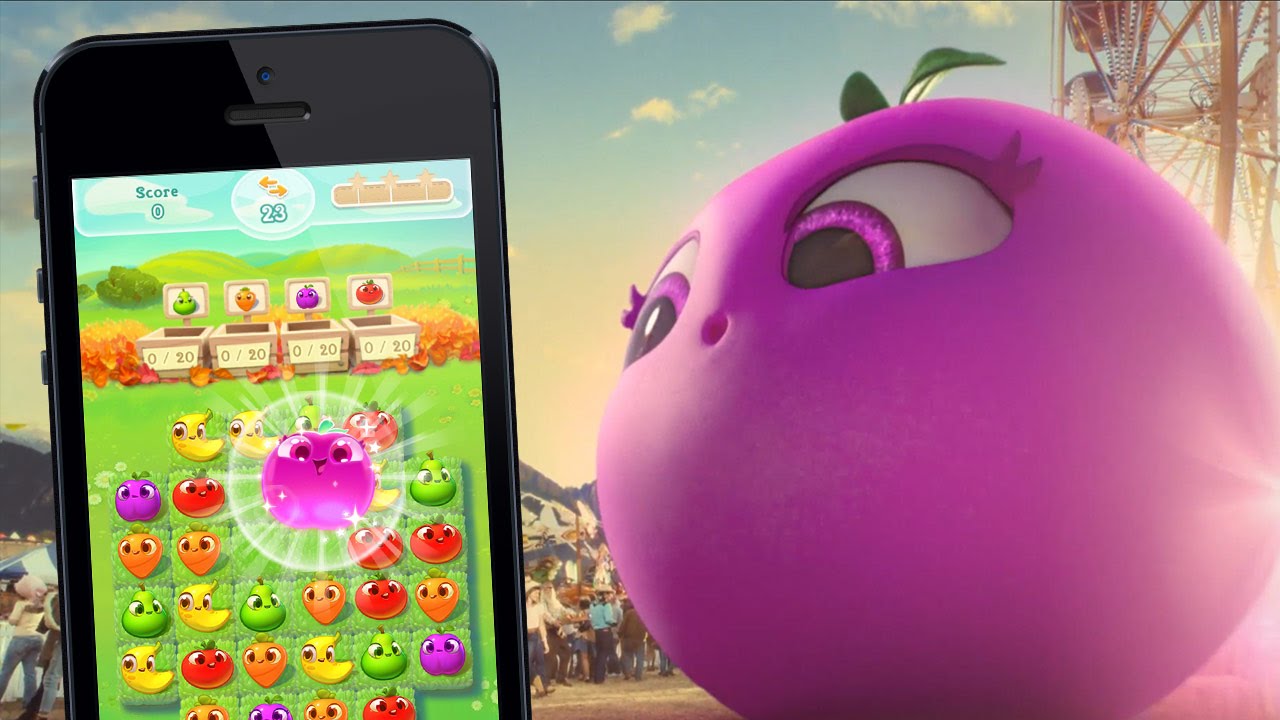 Farm Heroes Super Saga - Super Plum Saves the Day - US Commercial - 15secs