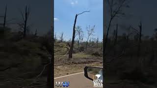 EF3 Tornado Devastation Caught on Camera – Coldwater & Senatobia, MS