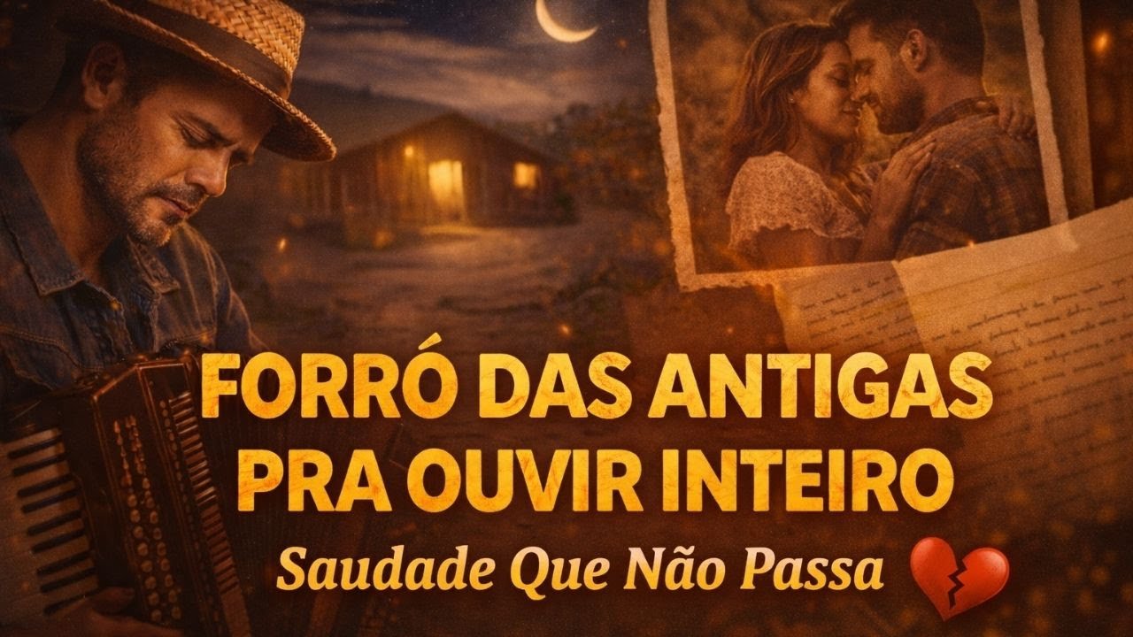 FORRÓ DAS ANTIGAS PRA OUVIR INTEIRO | Saudade Que Não Passa