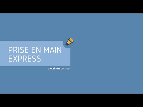 VENDREDI 29 MAI : PRISE EN MAIN EXPRESS