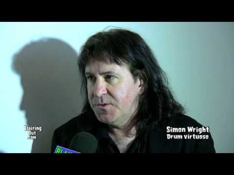 AC/DC,Dio drummer Simon Wright talks w Eric Blair @Namm 2013