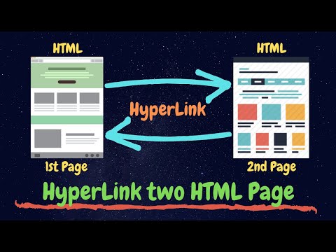 How to create links in HTML | How to link one page to another page in HTML | HTML Hyperlink tag