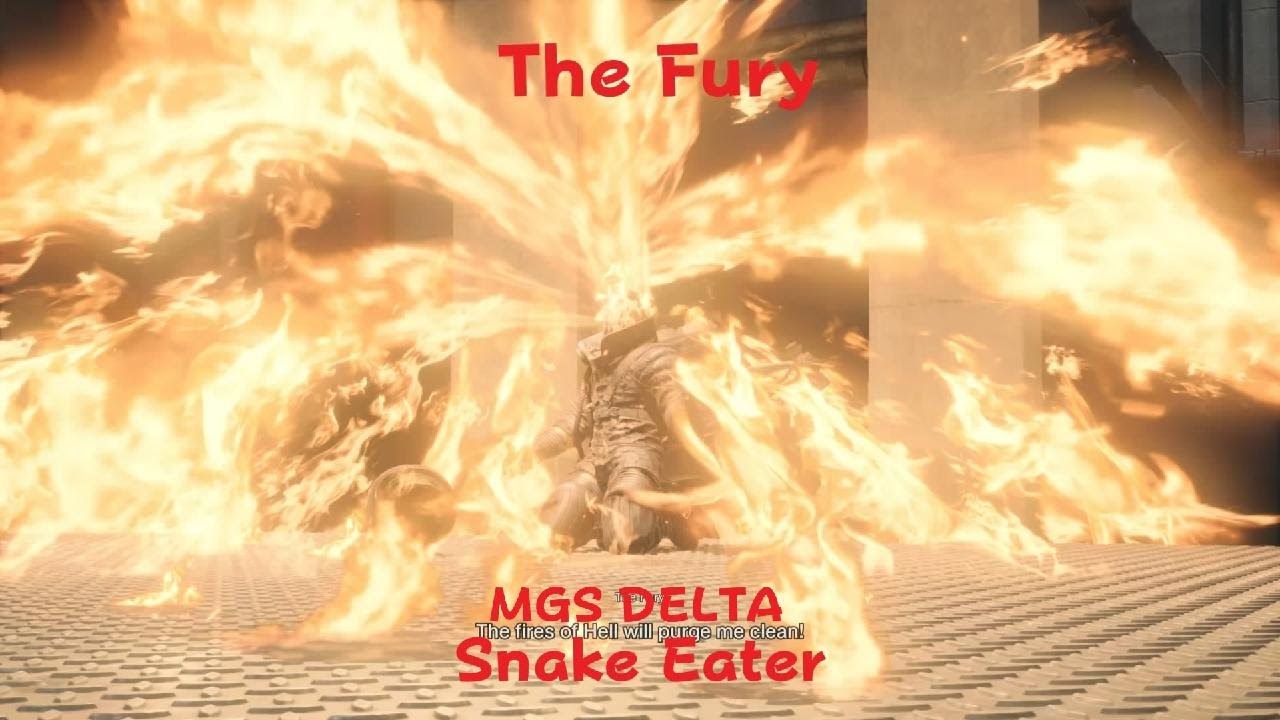 METAL GEAR SOLID Δ: The Fury Boss Fight - YouTube
