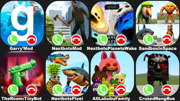NEXTBOTS IN PLAYGROUND MOD ALL PLANETS WAKE UP,SANDBOX IN SPACE,Crused Rang Ring Reng Bus Ireng,GMOD