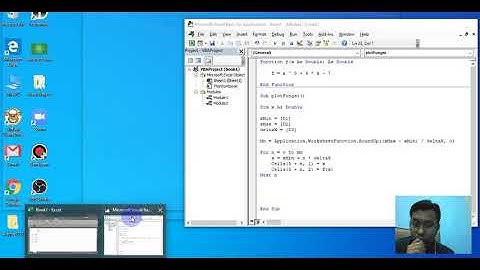 Membuat Grafik suatu fungsi menggunakan VBA - Excel