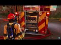 Firefighter Simulator Ignite Gas Main Explosion In A Burning Building