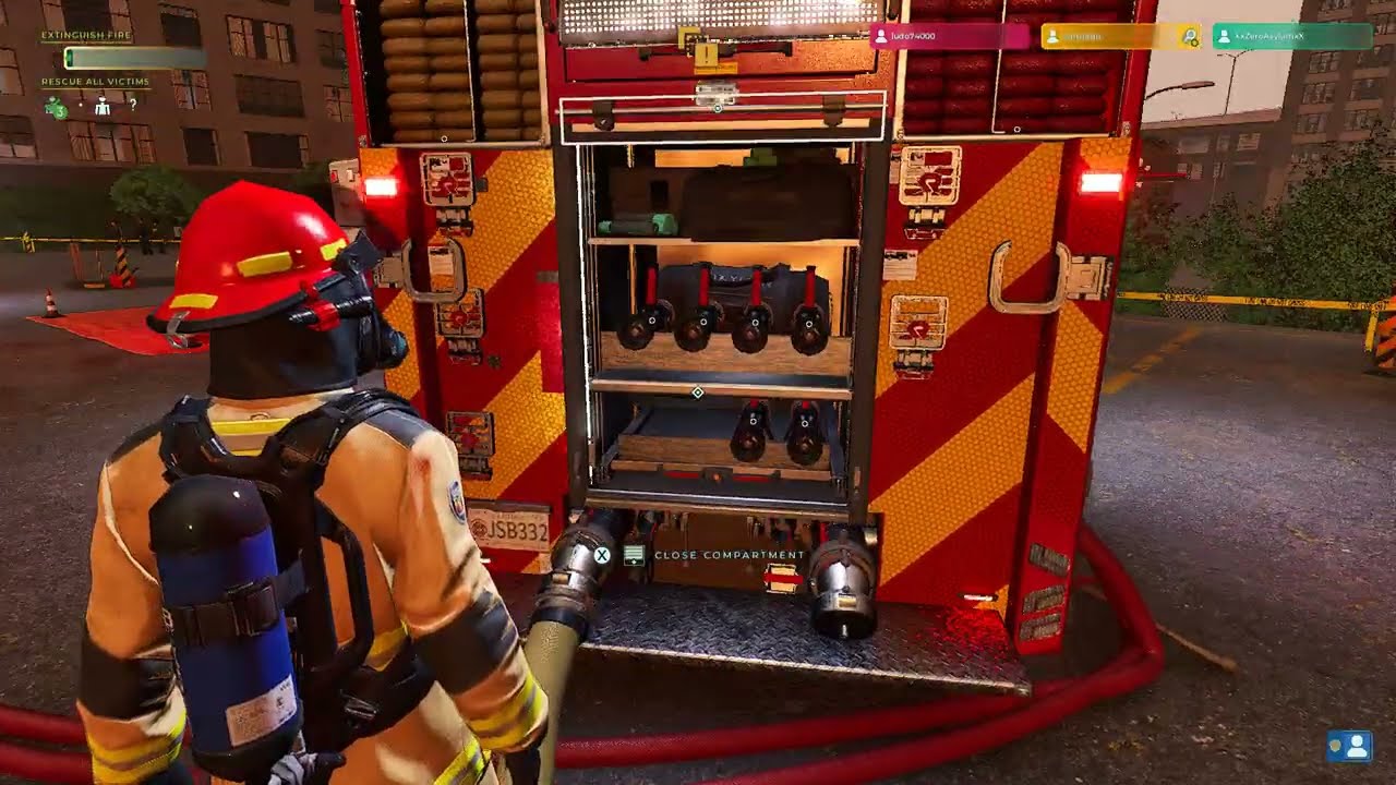 Firefighter Simulator: Ignite – Gas main explosion in a burning building