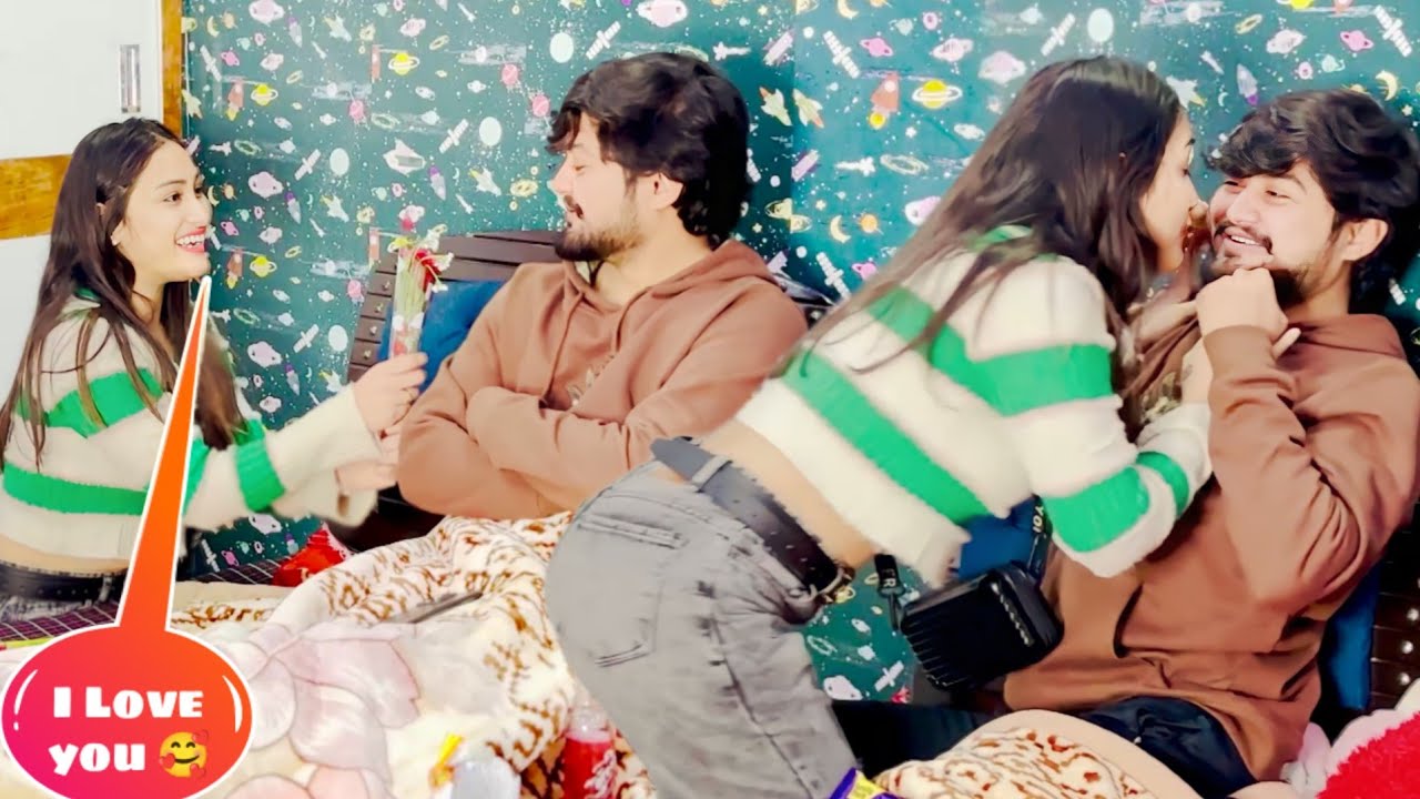 Rose Day Special With Twist Romantic🥰🌹 || PRANK ON @Hem Yadav || Cuty Mariya