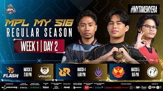 LIVE | [ENG] MPL MY Season 18 Week 1 Day 2