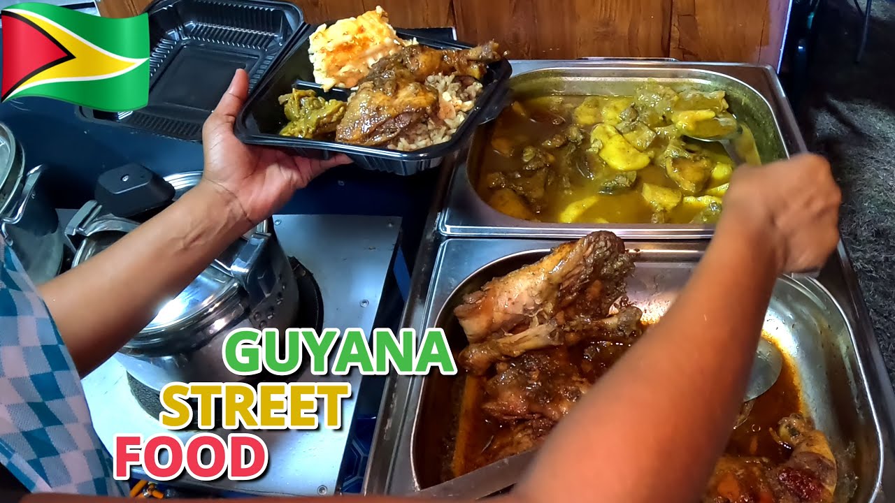 Trying Guyanese Street Food at Betterhope pt2