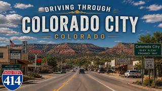 Driving Through Colorado City, Colorado