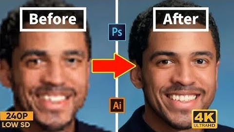 New Hidden Technology to Convert Low Resulation Photo to High Resolution in Photoshop