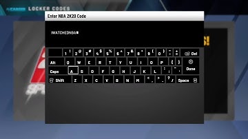 NBA 2K20 TWO WORKING LOCKER CODES FOR YOUR MYPLAYER