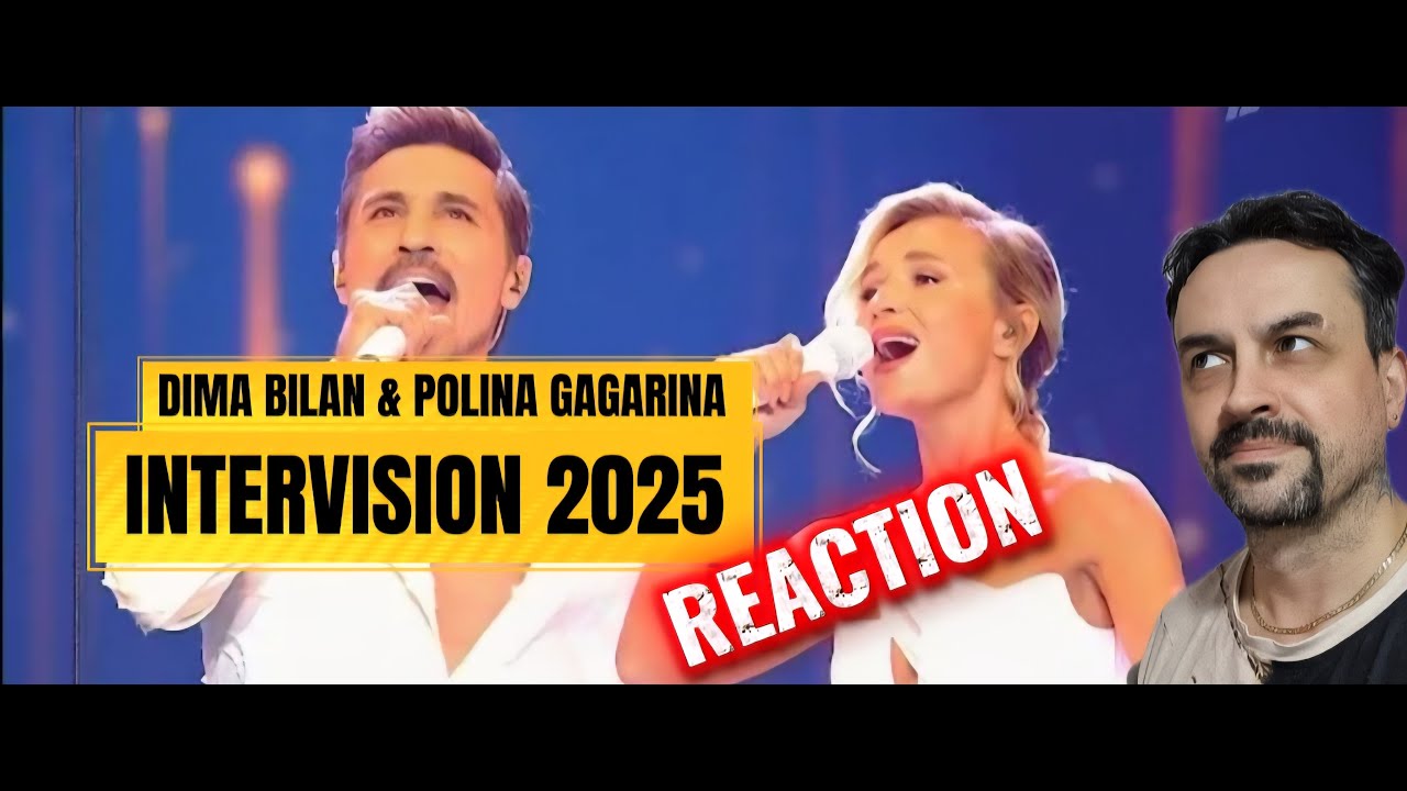 Полина Гагарина и Дима Билан на открытии Интервидение 2025 от 20. 09. 2025 REACTION