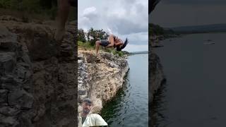 #lake #beach #cliffjumping #nature #water #jump #travel #usa