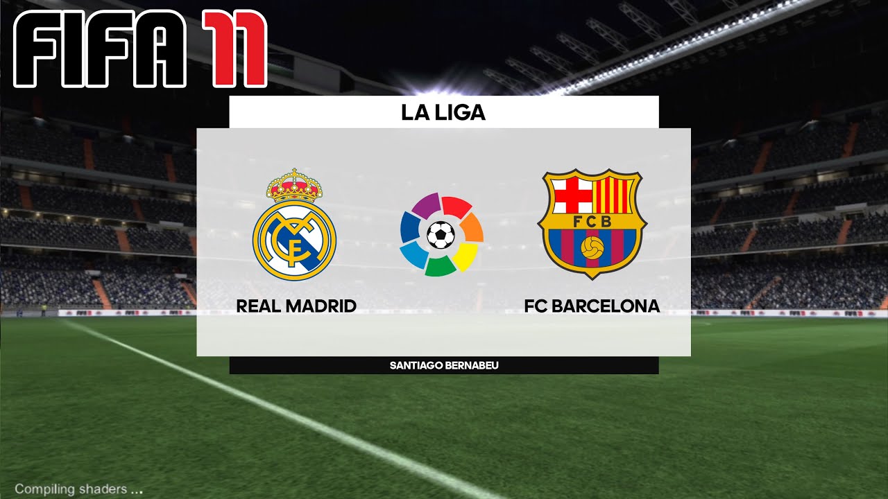 FIFA 11 (2011) - FC Barcelona vs Real Madrid - Gameplay PS3 HD [RPCS3]