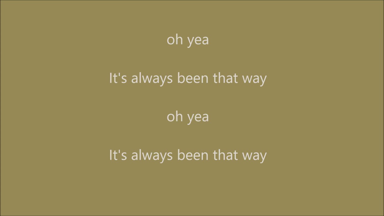 Bryson Tiller Been That Way (Lyrics) YouTube