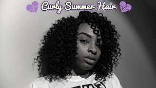 Curly Summer Hair || Freetress Soft Baby Curl 💣 screenshot 2