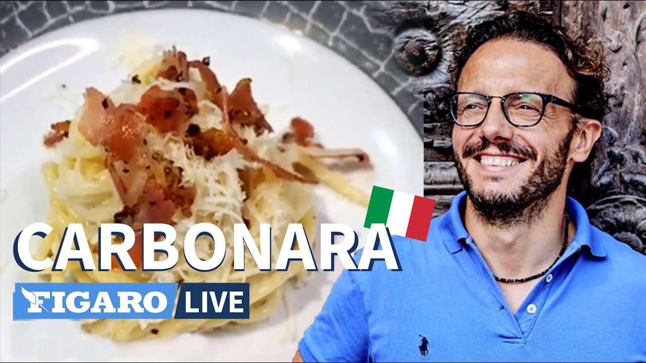 Spaghetti Carbonara: chef Simone Zanoni's easy recipe