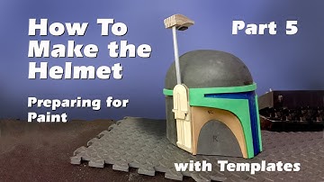 How to make a Boba Fett Helmet (Step by step guide) Part 5