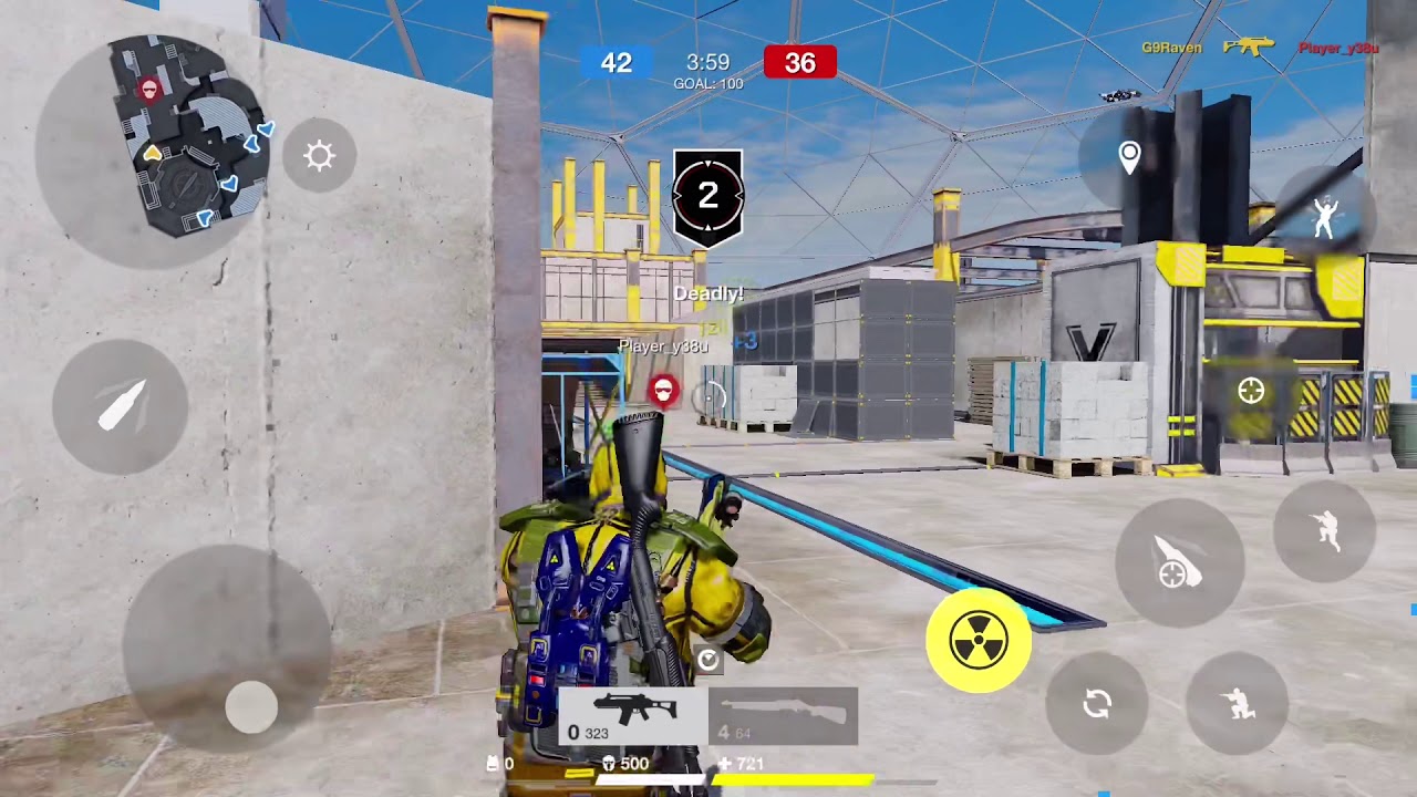 Isotope Prime and J36 Gameplay / TeamDeathMatch / Skyrise Map / Battle Prime