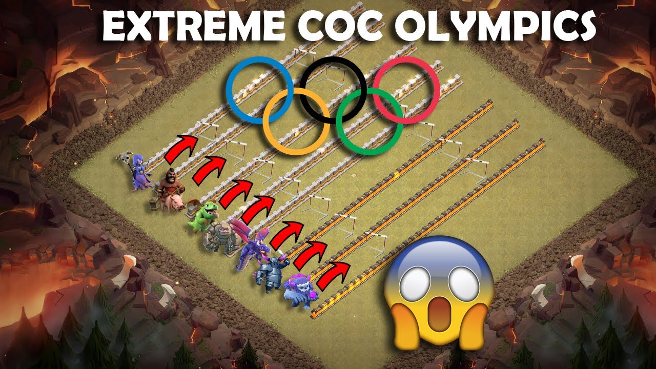 EXTREME HURDLE RACE IN COC! CLASH OLYMPICS 2020 !