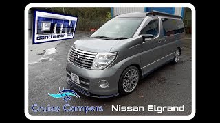 Nissan Elgrand Campervan Conversion by Cruize Campers full tour